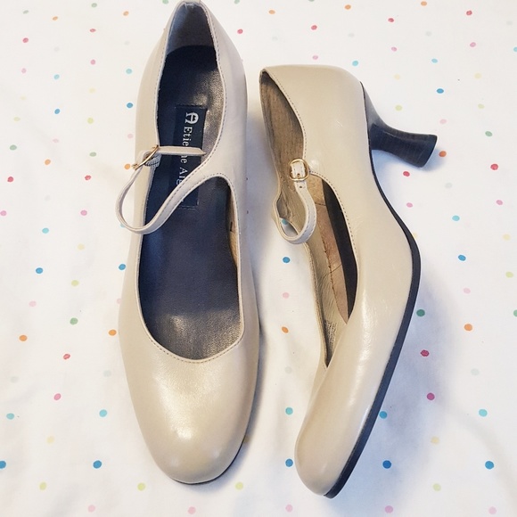 Etienne Aigner Shoes - Etienne Aigner | Nude Strap Heels